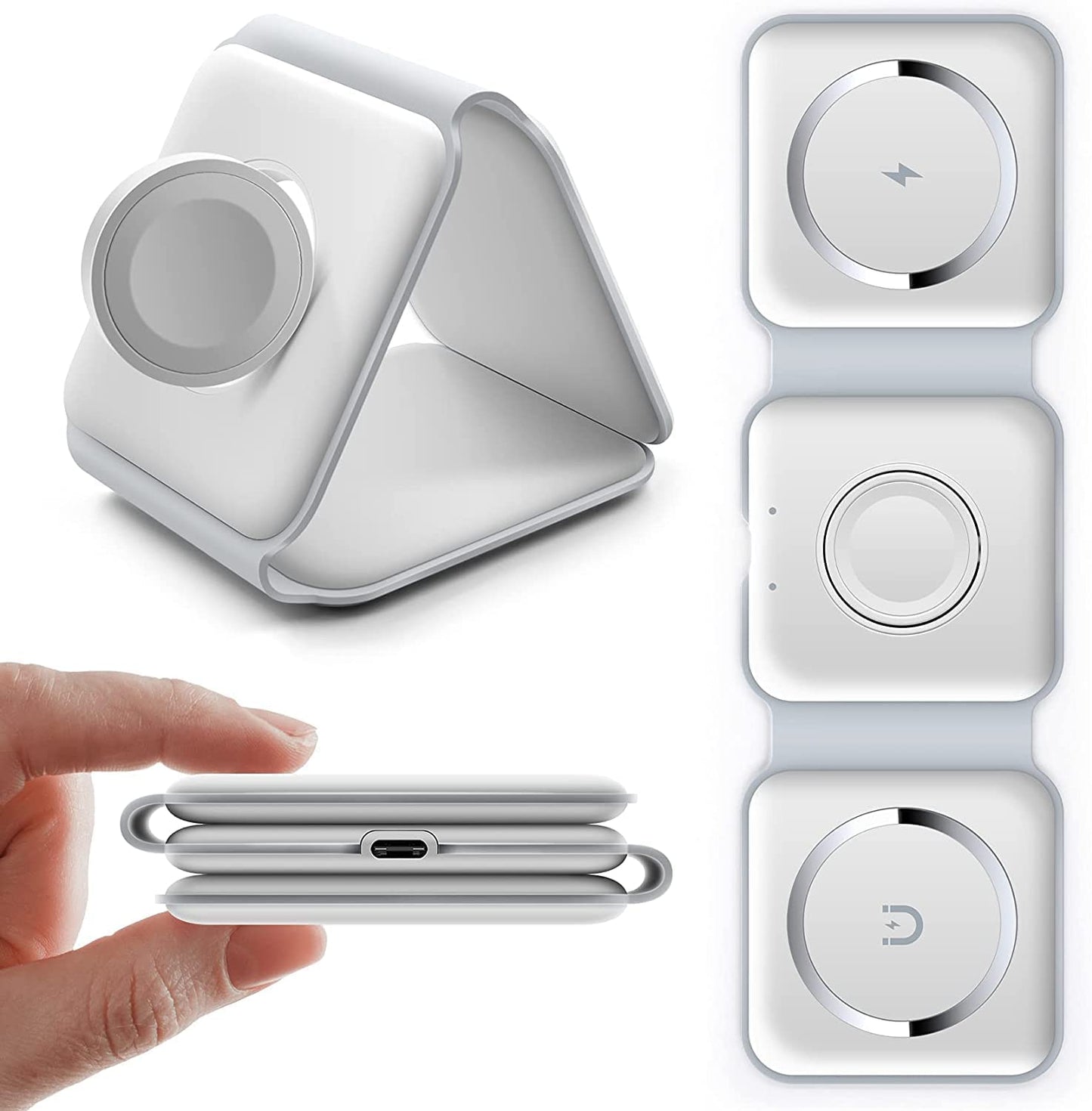 3 In 1 Wireless Charging Pad | Free Delivery | Cash on Delivery | Limited stock