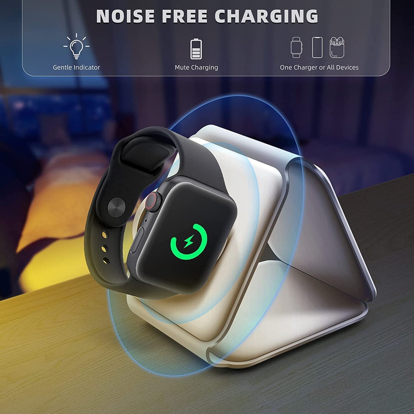 3 In 1 Wireless Charging Pad | Free Delivery | Cash on Delivery | Limited stock