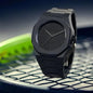 plastic material - Black Dial Men's Watch Quartz Movement - Sleek and Stylish Timepiece with Durability and Elegance for the Modern Gentleman, Shadow Black Regular | FREE DELIVERY