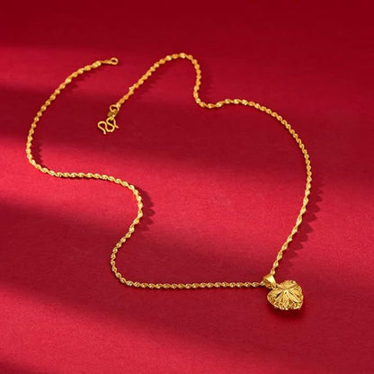 Gold Heart Necklace for Women | Free Delivery | 3 to 4 days delivery time